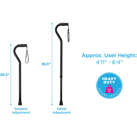 Nova Ortho-Med, INC. Heavy Duty Offset Cane