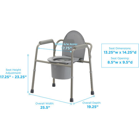 Nova Ortho-Med, INC. 3 IN 1 COMMODE