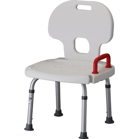 Nova Ortho-Med, INC. BATH SEAT W/ BACK & RED-RETAIL