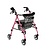 Guardian Rollator Pink Zebra