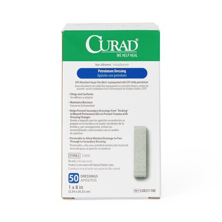 Curad Petrolatum Dressing 1"x8"