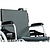 Feather Feather HD 22" Manual Wheelchair (Matte Black) Extra Seat & Back Overlay (Grey)