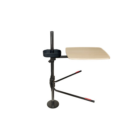 Stander EZ-Swivel OverBed Table - Galaxy Black/Maple