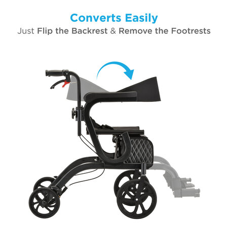 Nova Ortho-Med, INC. Gemini 2 in 1 Rollator