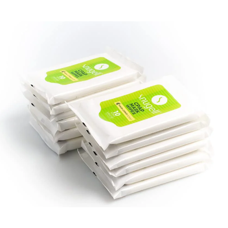 Snugell Citrus Scented CPAP Mask Wipes (Travel Packs 12 x 10 ct.)
