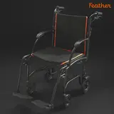 Feather Feather 18" Transport Chair with Hand Brakes