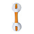Drive/Devilbiss Grab Bar Suction Cup Orange/Wht 12IN