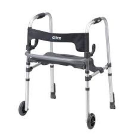 Drive/Devilbiss Walker with fold down seat