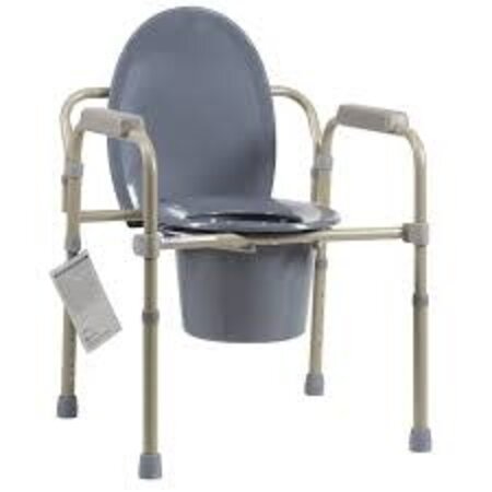GRAHAM-FIELD Commode - Bedside 3 in 1, Elongated