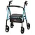 Nova Ortho-Med, INC. STAR 6 OS ROLLATOR SKY BLUE