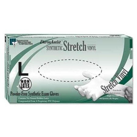 DermAssist Powder-Free Vinyl Exam Gloves