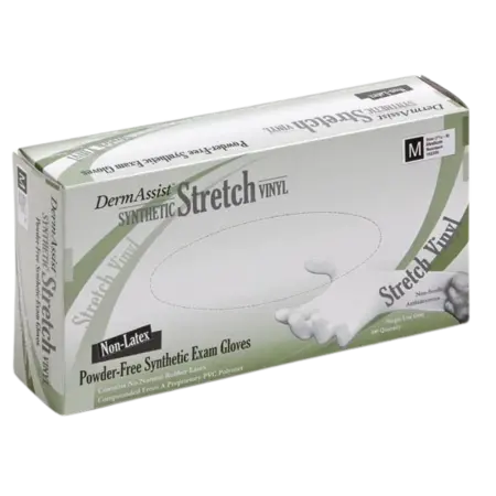 DermAssist Powder-Free Vinyl Exam Gloves