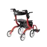 Drive/Devilbiss Nitro Rollator Red Duet