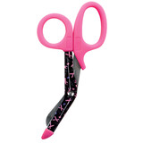 PRESTIGE MEDICAL Scissor - StyleMate Pink Ribbon Black