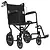 Vive Health Transport Wheelchair, Black