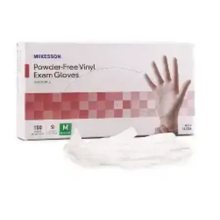 McKesson Powder-Free Vinyl Gloves Case-