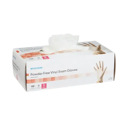 McKesson Powder-Free Vinyl Gloves Case-