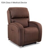 Golden Technologies EZ Sleeper w/ Twilight Cloth - Hazelnut Heat & Massage