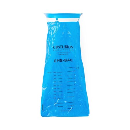 Medline Industries Centurion Emesis Bag - Rigid Blue