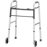 Nova Ortho-Med, INC. Folding Walker 2 Button Pediatric w/ Wheels