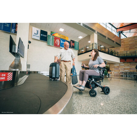 Pride Mobility Jazzy Passport Carbon Fiber White