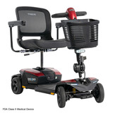 Pride Mobility GoGo Endurance AL+ Matte Red 8AH