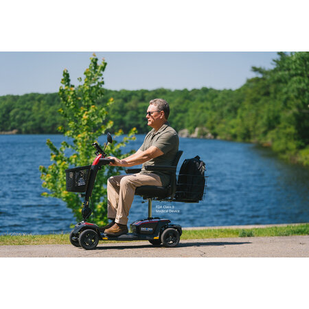 Pride Mobility GoGo Endurance AL+ Matte Red 8AH