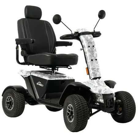 Pride Mobility Baja Wrangler 2 White Camo