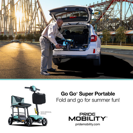Pride Mobility Go-Go Super portable Mint