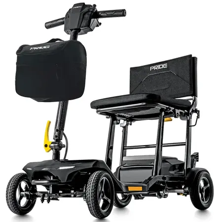 Pride Mobility Go-Go Super portable Scooter Black