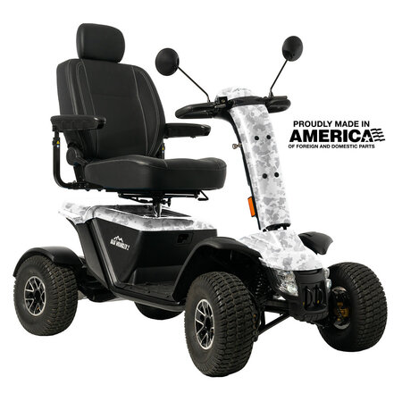 Pride Mobility Baja Wrangler 2 White Camo