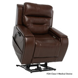 Pride Mobility Pride Viva Premier Lift Chair -  Sorrento Leather Coffee