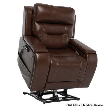 Pride Mobility Pride Viva Premier Lift Chair -  Sorrento Leather Coffee