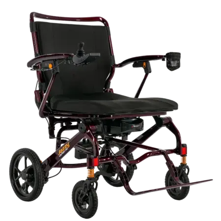 Pride Mobility Jazzy Carbon HD PWC Black Cherry