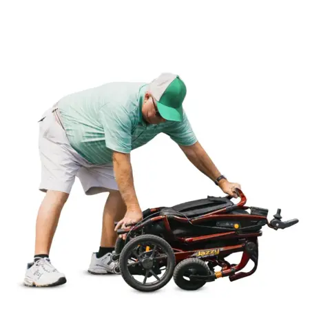 Pride Mobility Jazzy Carbon HD PWC Black Cherry