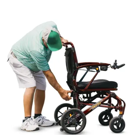 Pride Mobility Jazzy Carbon HD PWC Black Cherry