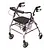GRAHAM-FIELD WalkAbout Lite Aluminum Rollator Lavender Standard