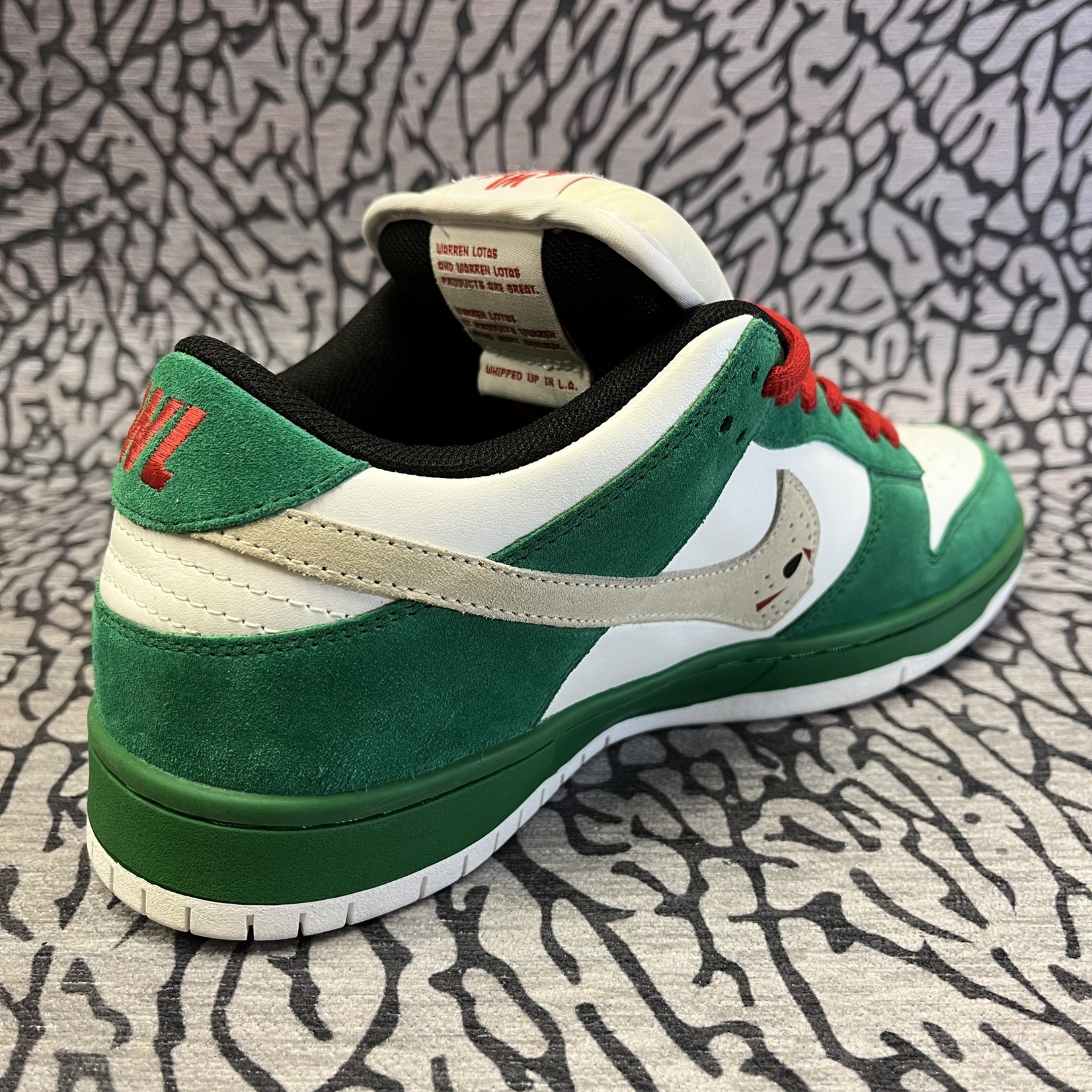 green jason dunks