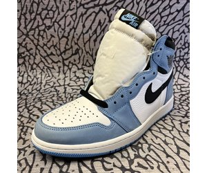 Air Jordan 1 Retro High White University Blue Black - Lavish Life Sneakers
