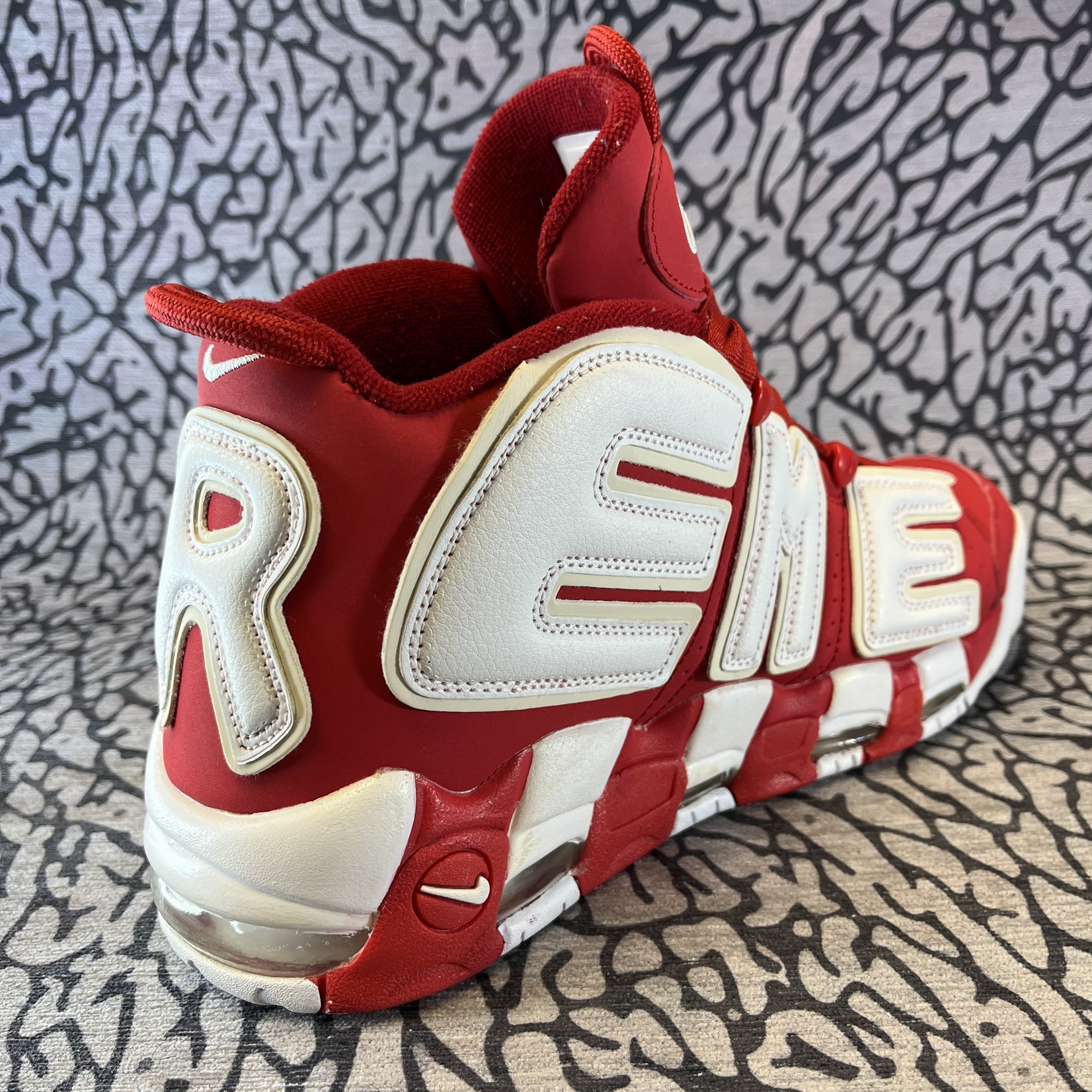 Nike Pre-owned Nike Air More Uptempo Supreme Subtempo Red Rep