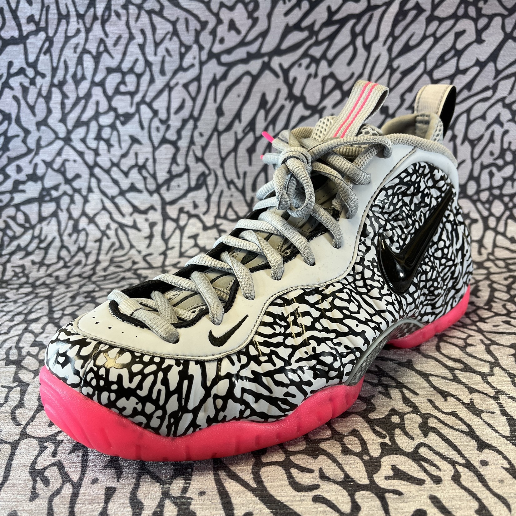 Nike Pre-owned Nike Air Foamposite Pro Elephant Print