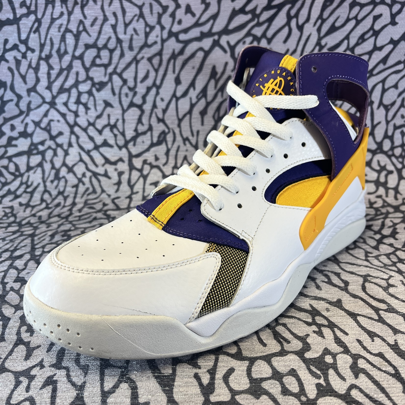 Nike Pre-owned Nike Air Flight Huarache Lakers Rep Box