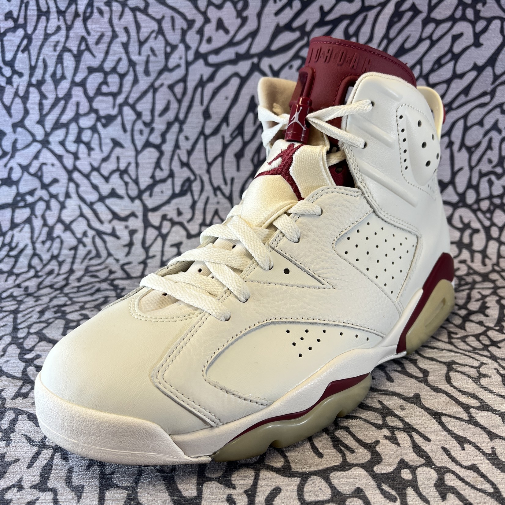 Jordan Pre-owned Air Jordan 6 Retro Maroon