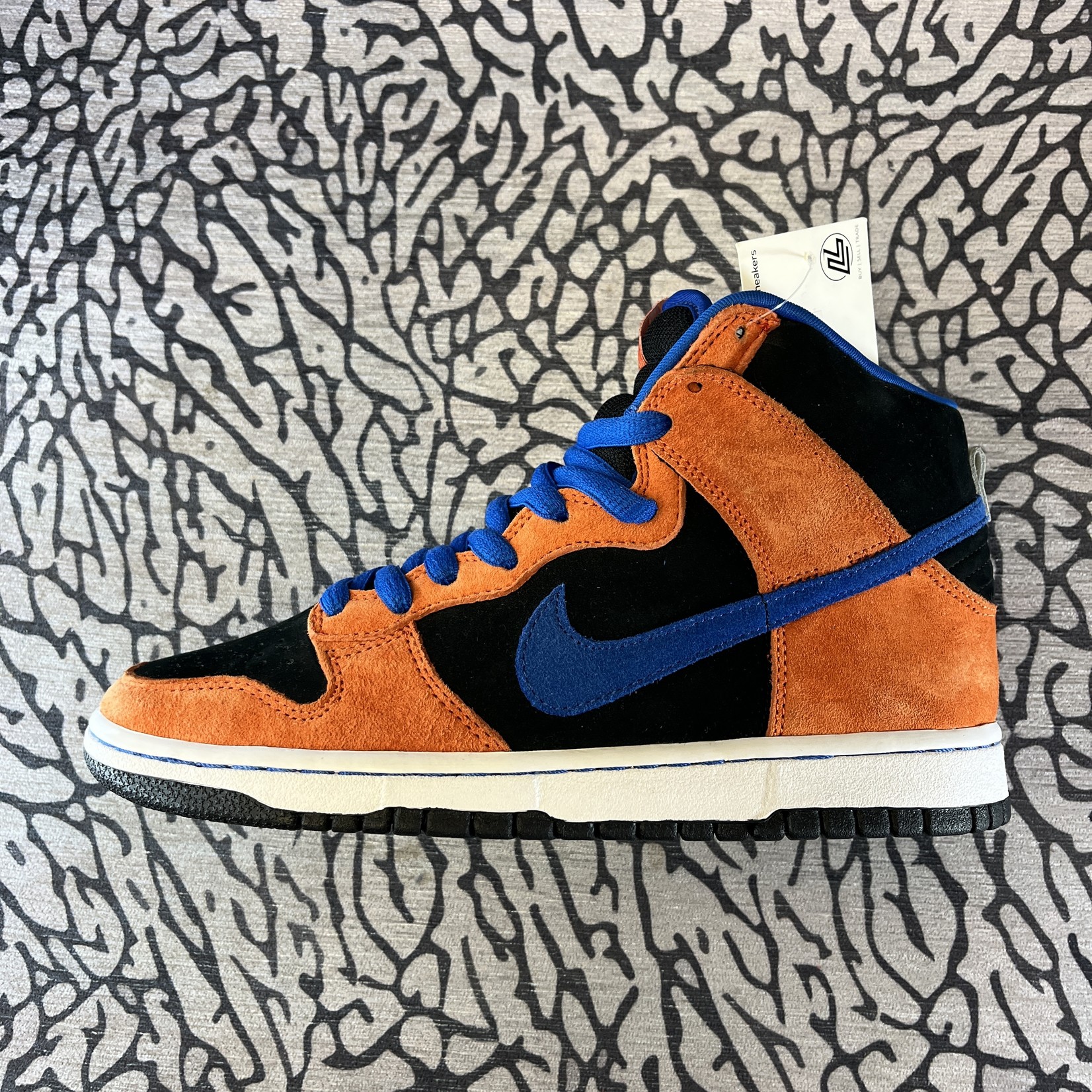 Nike SB Pre-owned Nike SB Dunk High Knicks Rep Box