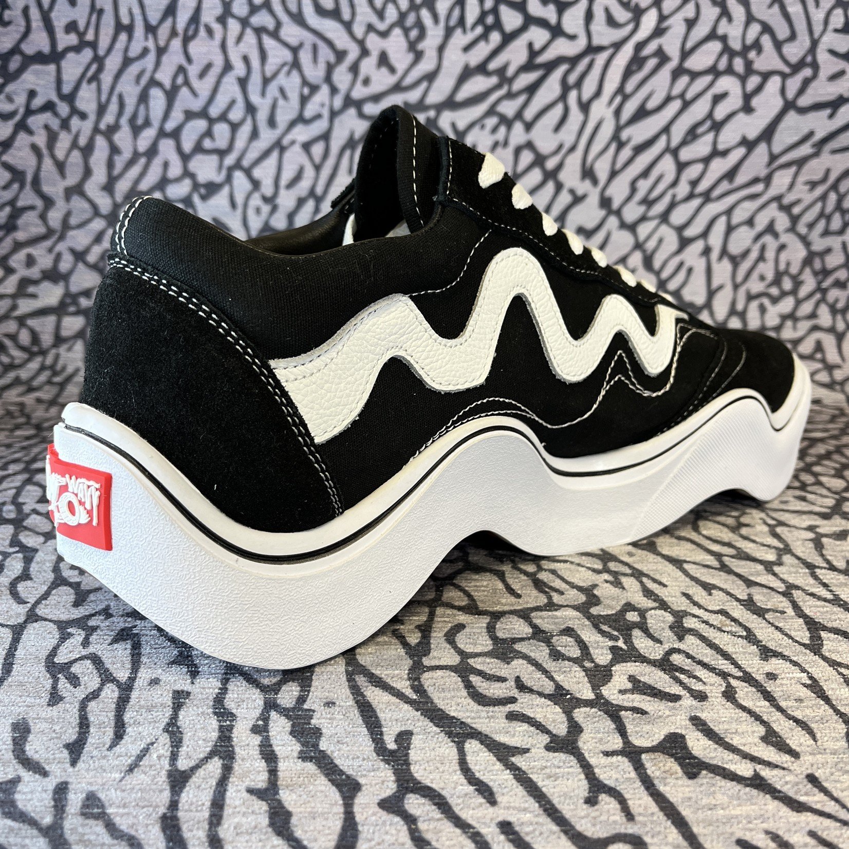 x Tyga 'Wavy Baby' Black / White Low Top Sneakers