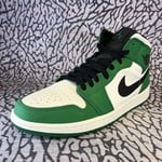 Jordan Pre-owned Air Jordan 1 Mid Pine Green