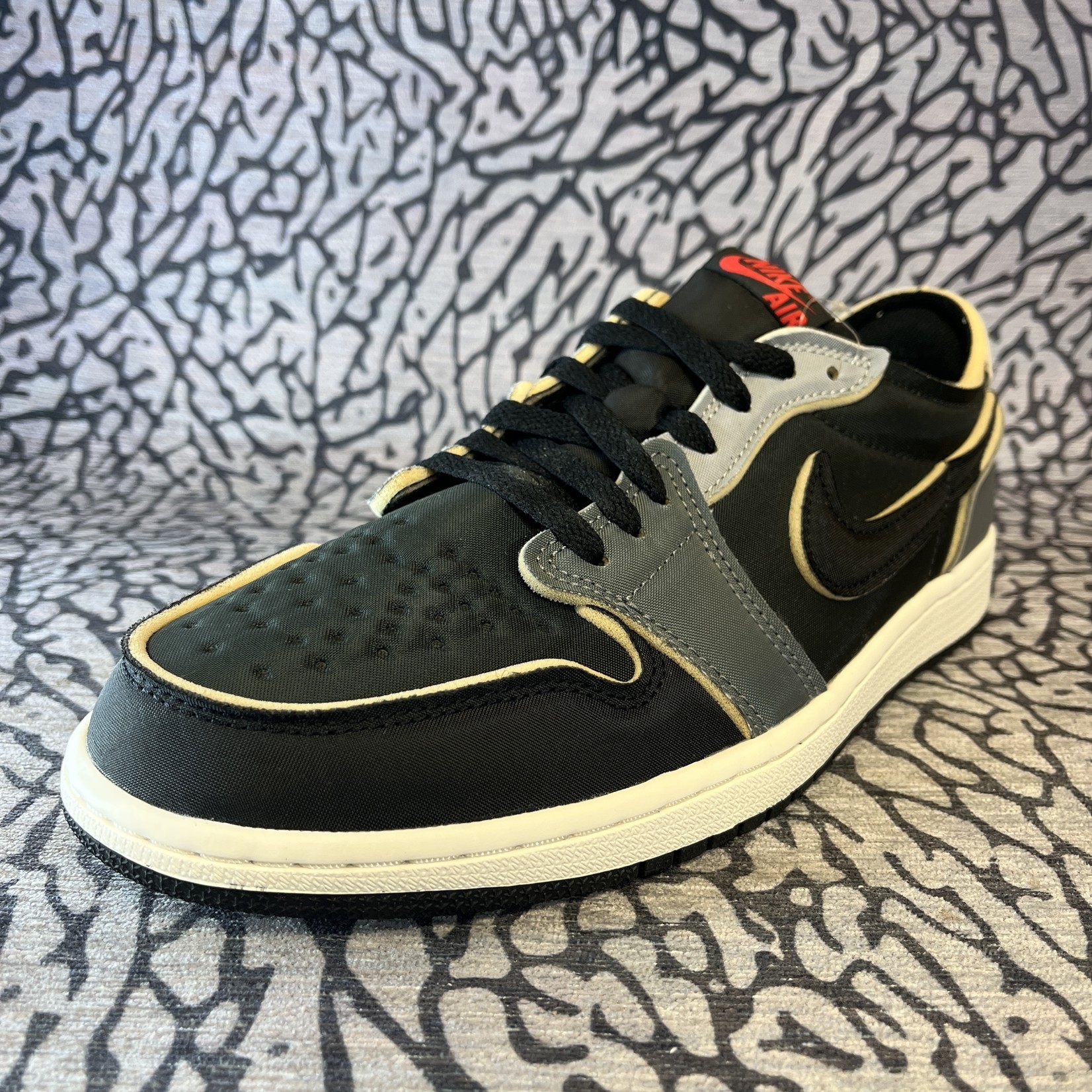 Jordan Air Jordan 1 Low OG EX Black Smoke Grey - Lavish Life Sneakers