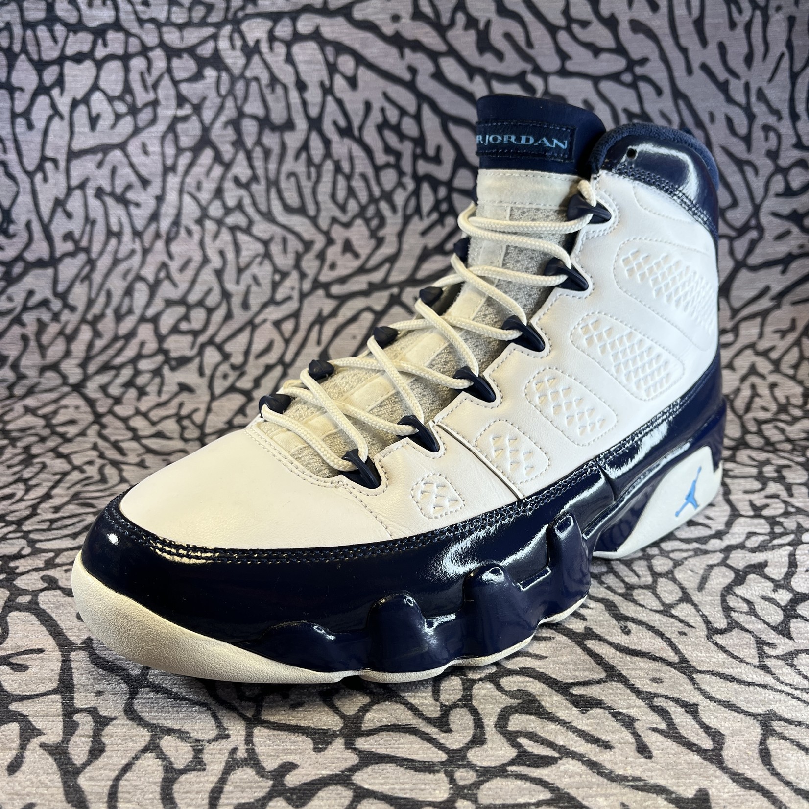 Jordan Pre-owned Air Jordan 9 Retro Pearl Blue Rep Box