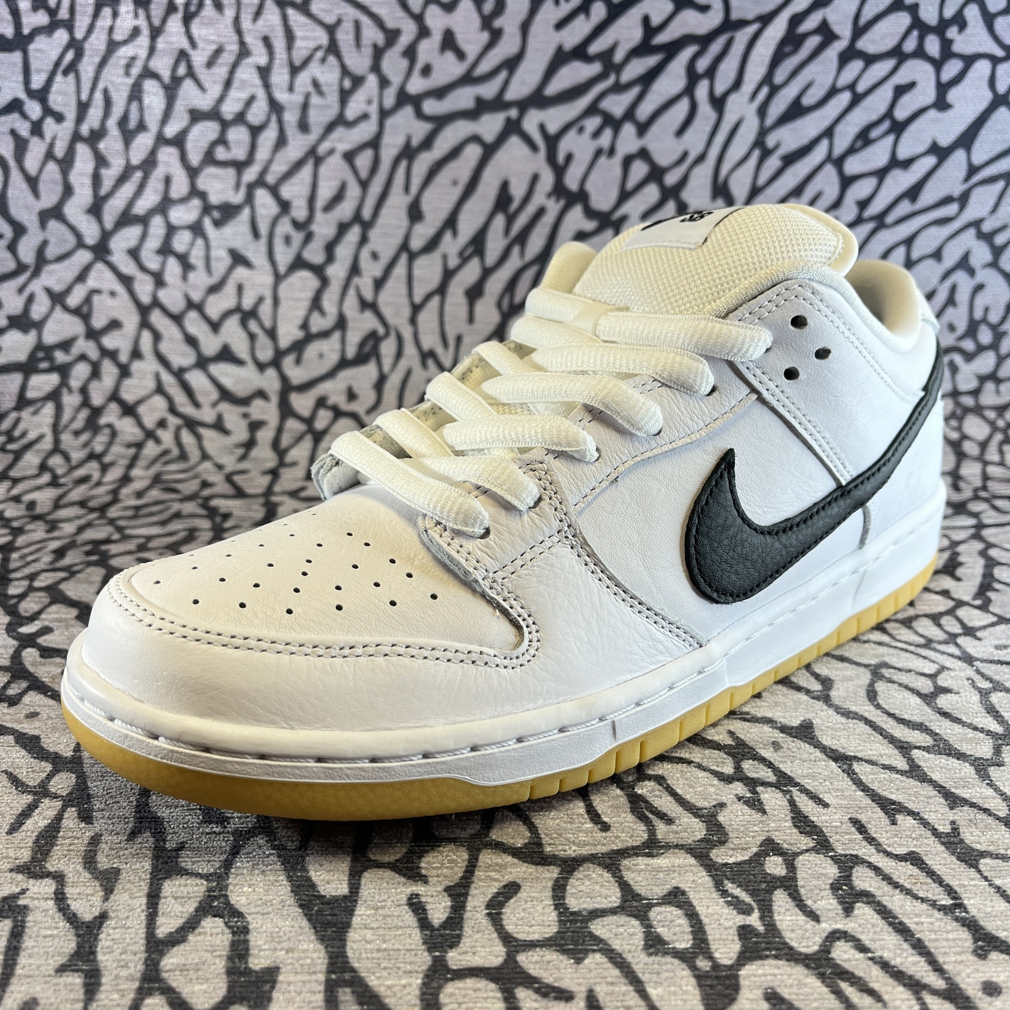 Nike SB Nike SB Dunk Low Pro White Gum - Lavish Life Sneakers