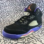 Jordan Pre-owned Air Jordan 5 Retro Fierce Purple Rep Box